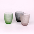 Wholesale Glass Material and Home Decoration Use green glass candle jar